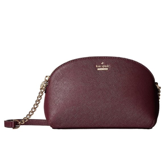 Kate Spade Cameron Street Hilli Crossbody Bag DEEP PLUM - Picture 1 of 11